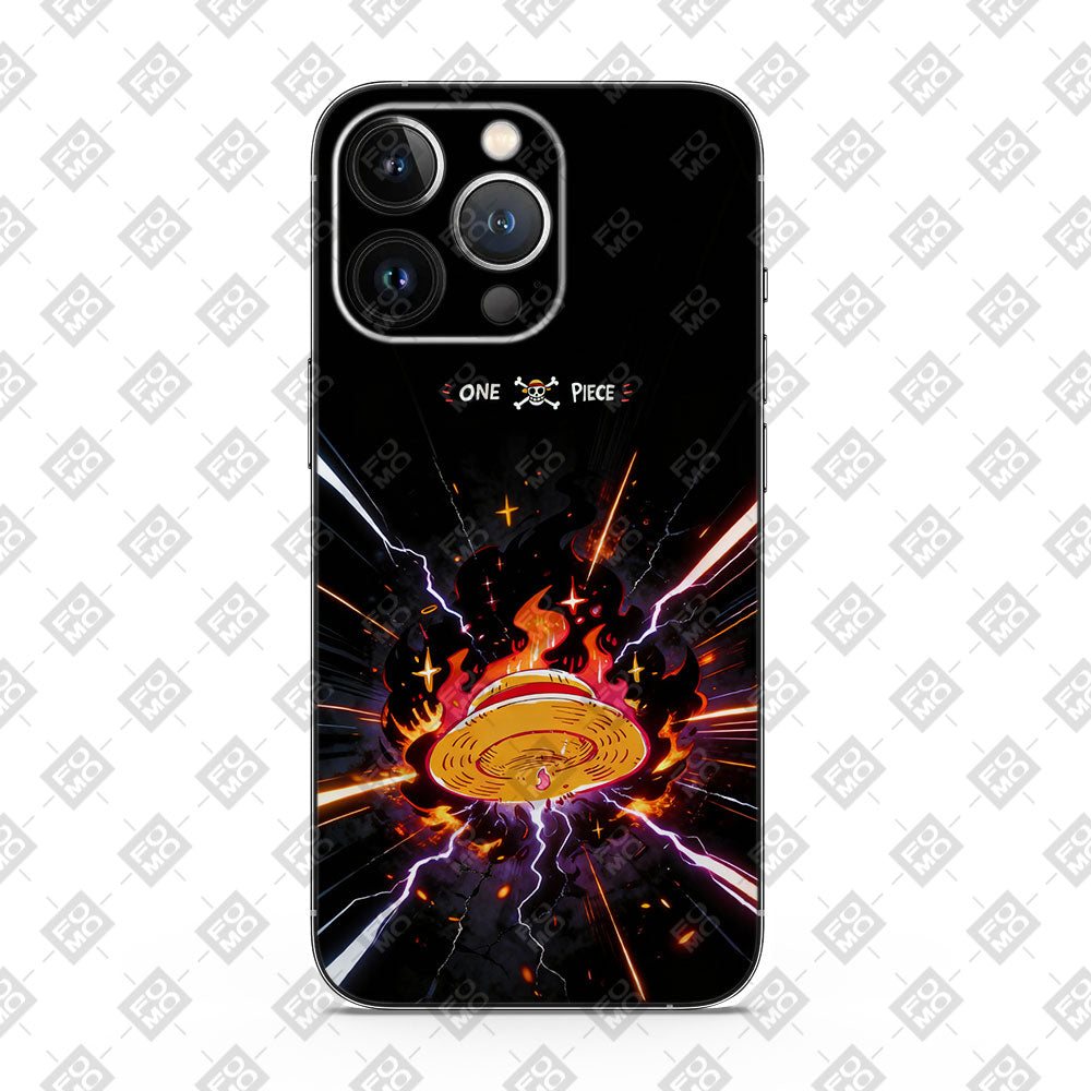 One Piece Fire Hat 3D Mobile Skin