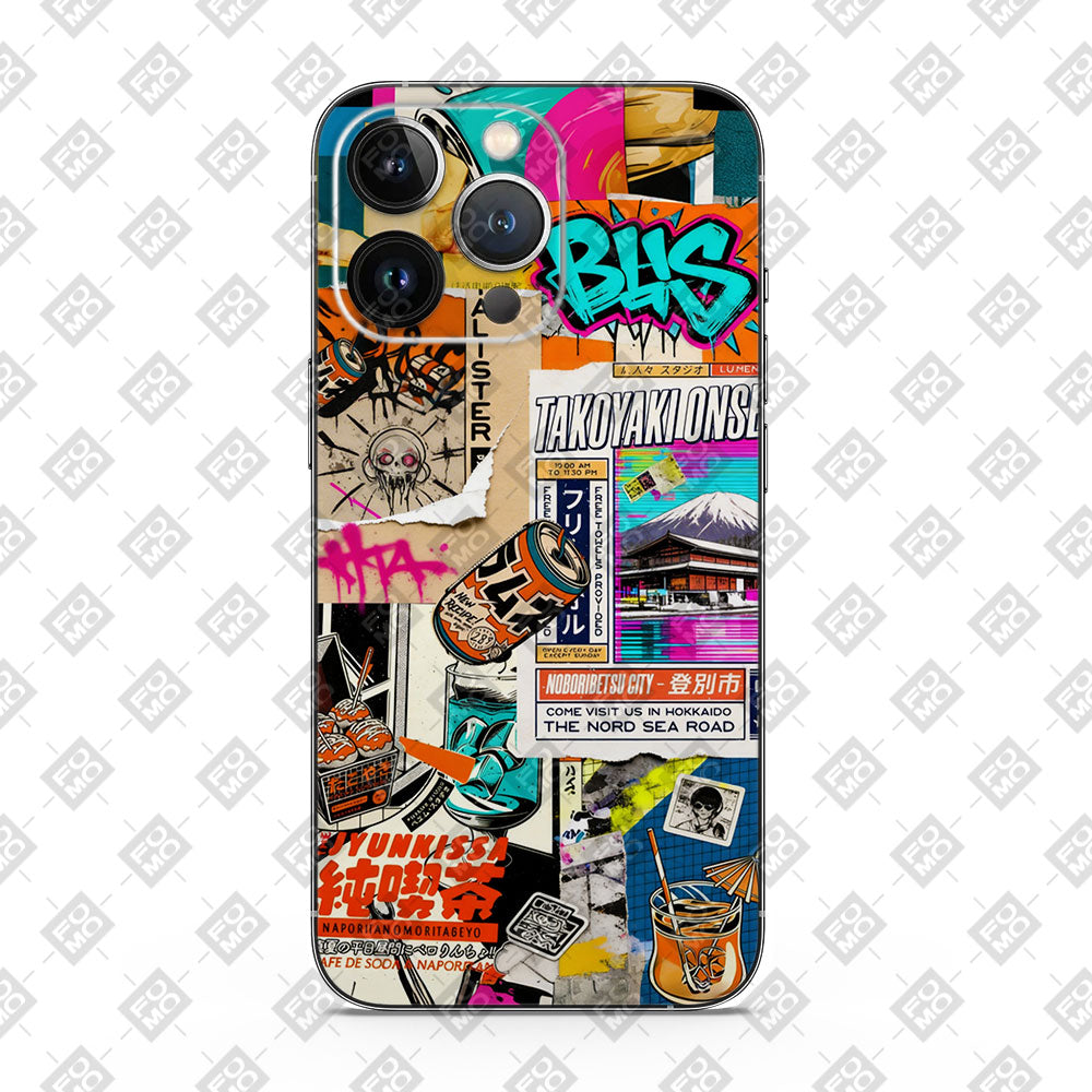 Takoyaki Onsen Mobile Skin