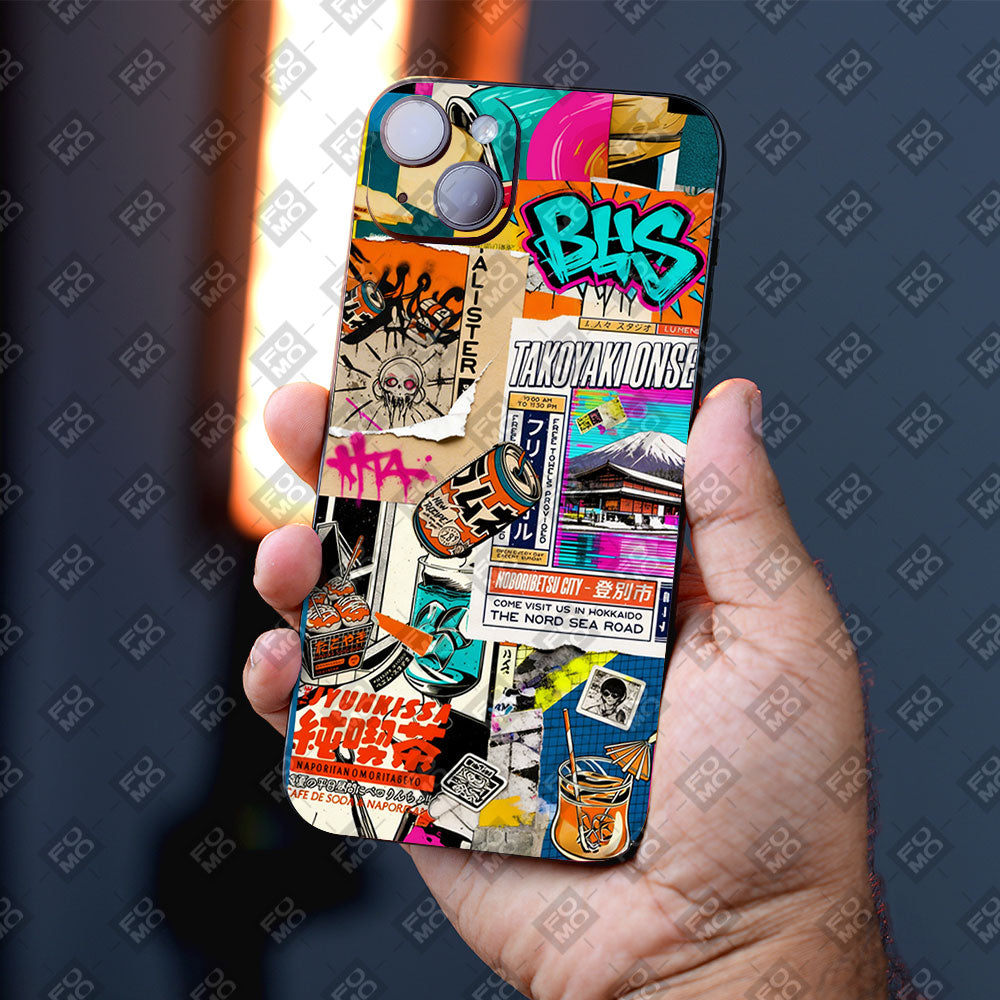 Takoyaki Onsen Mobile Skin