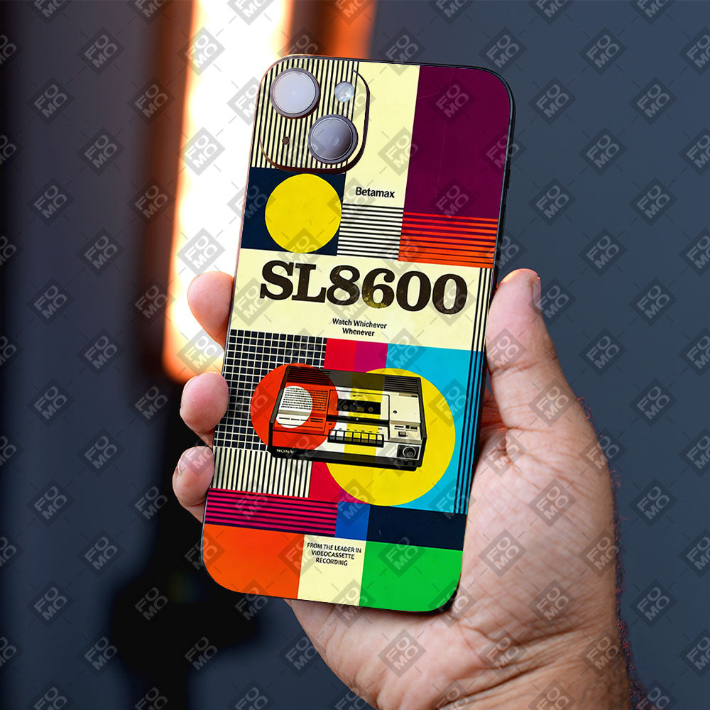 Betamax Vintage Vibes Mobile Skin