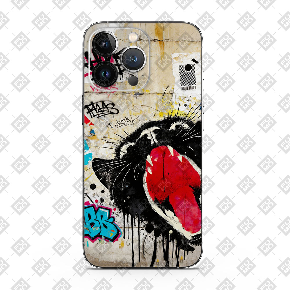 Raging Feline Mobile Skin