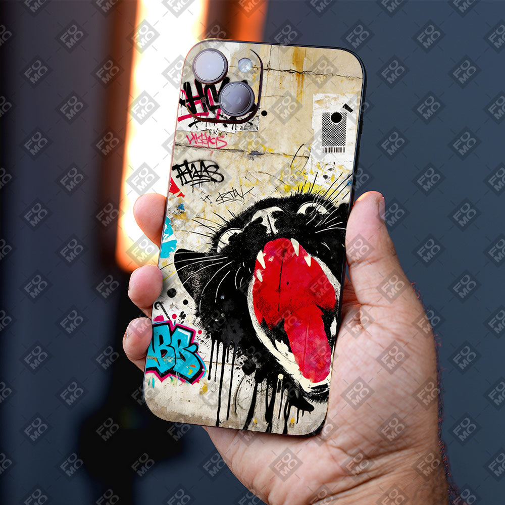 Raging Feline Mobile Skin