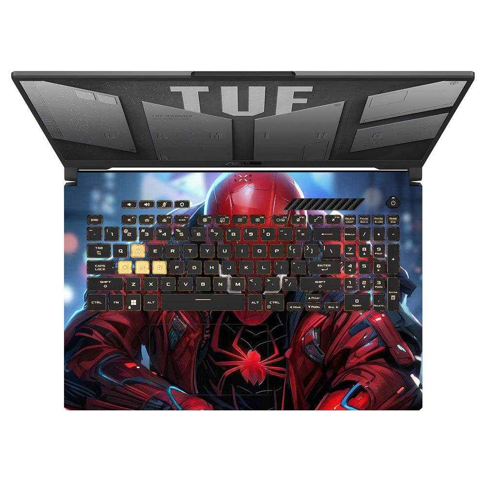 Spiderman Classic Asus TUF Gaming F17 FX707Z Laptop Skin