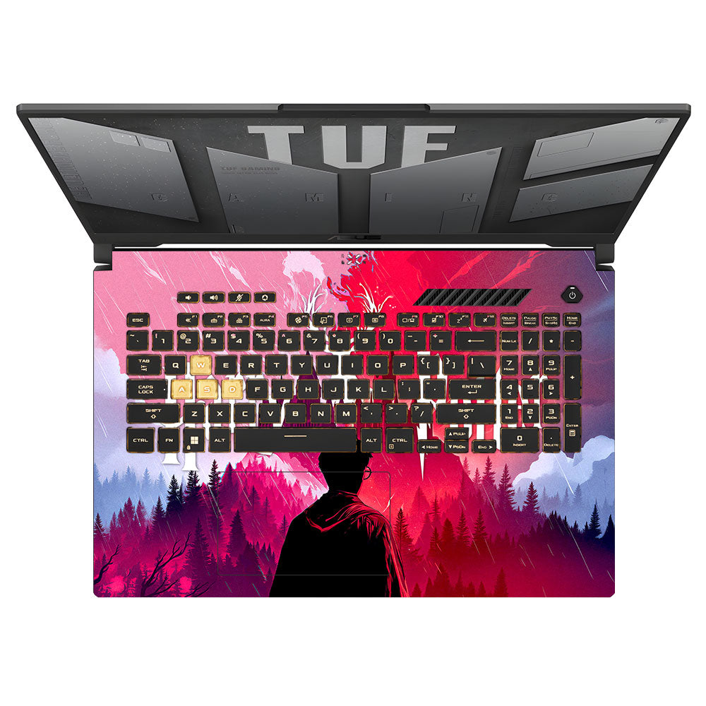 Harry Potter Magical Hogwarts Asus TUF Gaming F17 FX707Z Laptop Skin