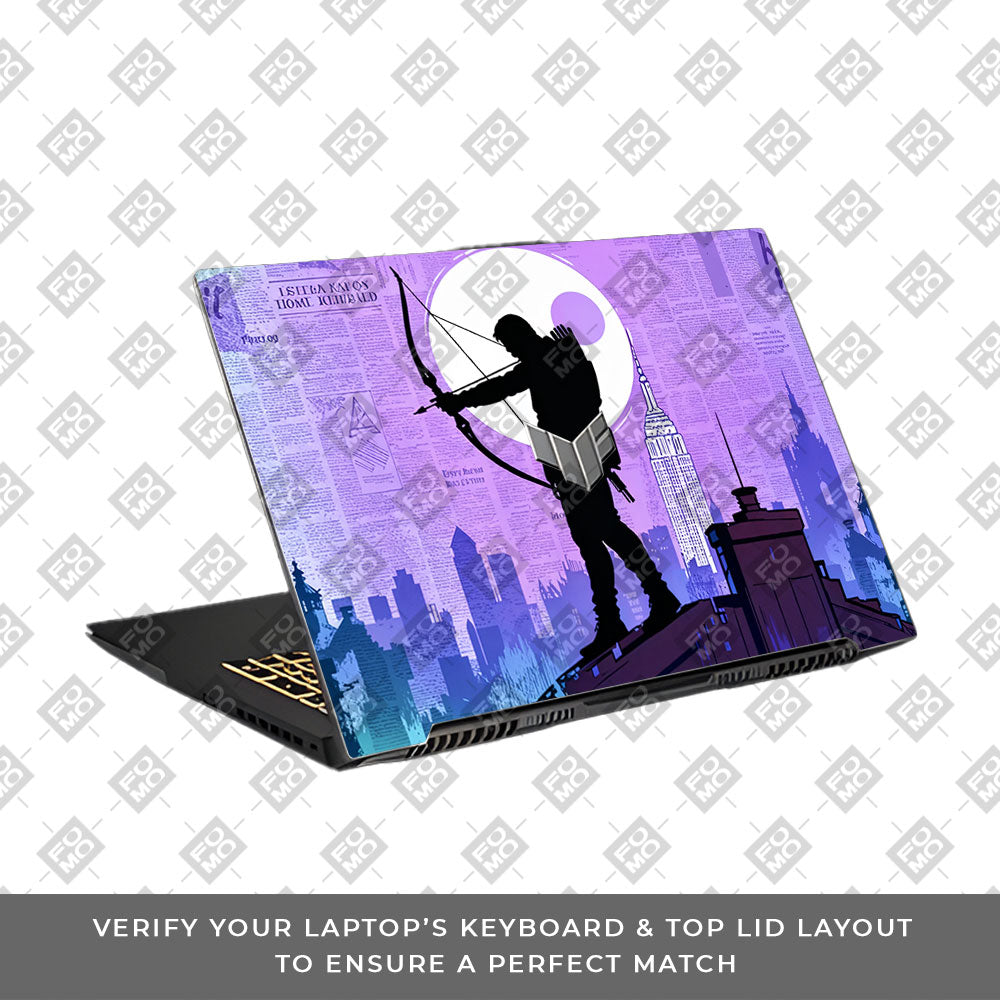 Hawkeye Focus Asus TUF Gaming F17 FX707Z Laptop Skin