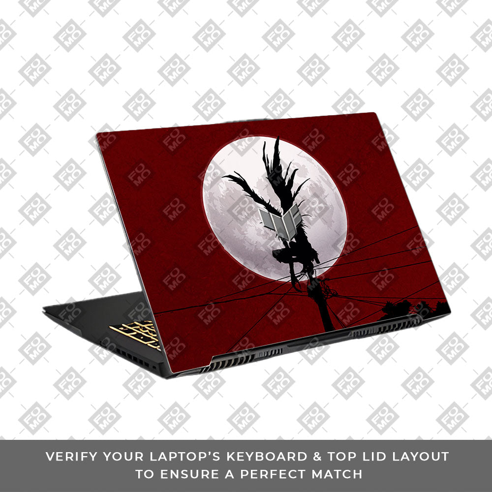 Death Note Ryuk Shinigami Asus TUF Gaming F17 FX707Z Laptop Skin