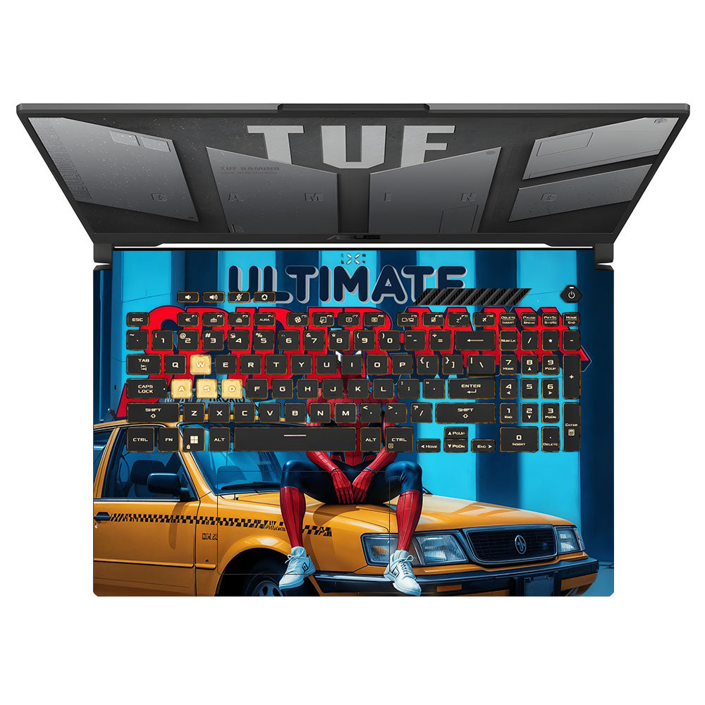 Urban Spiderman Asus TUF Gaming F17 FX707Z Laptop Skin