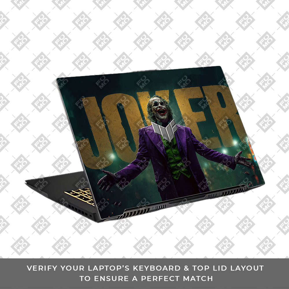 The Joker Chaos Asus TUF Gaming F17 FX707Z Laptop Skin