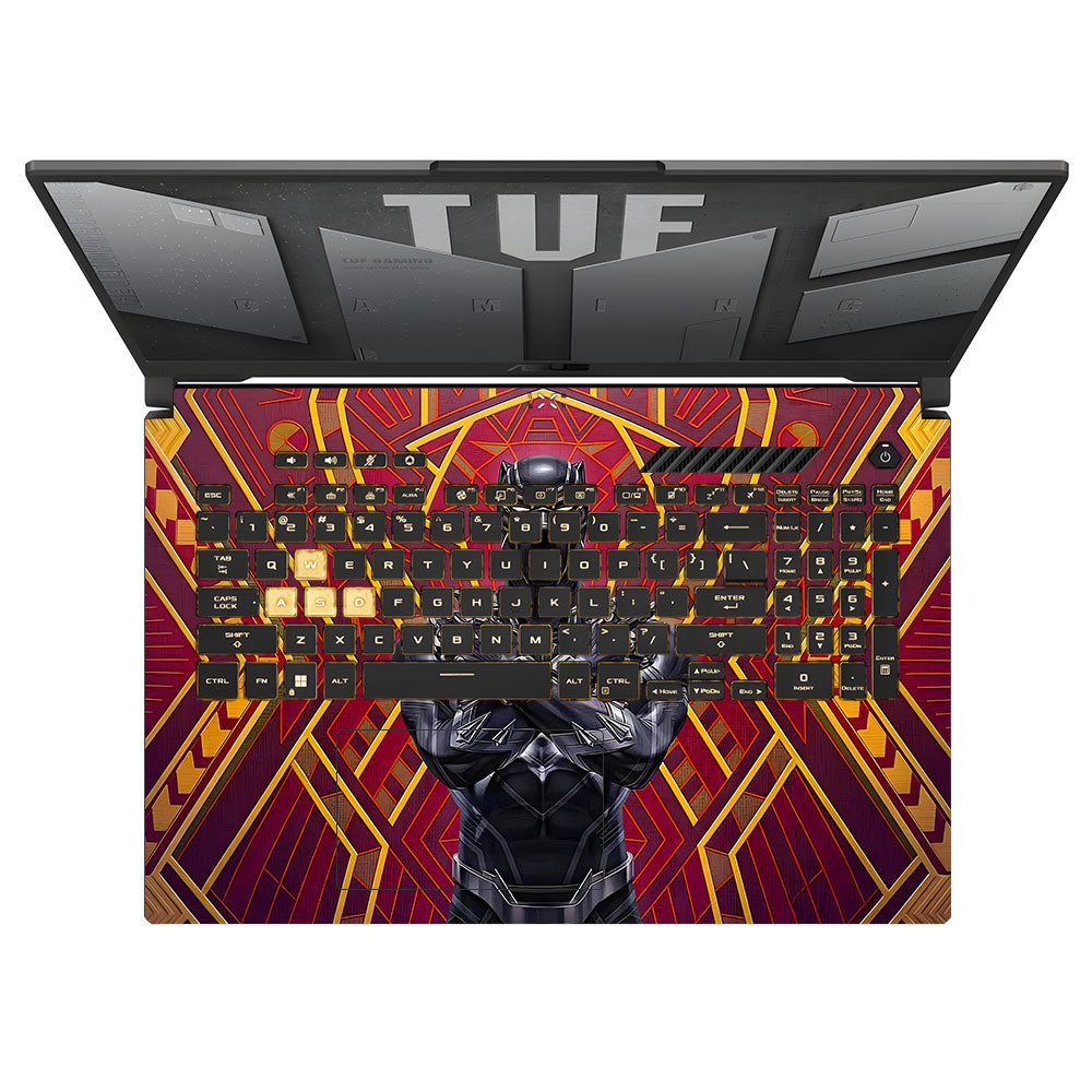 Wakanda Royal Power Asus TUF Gaming F17 FX707Z Laptop Skin