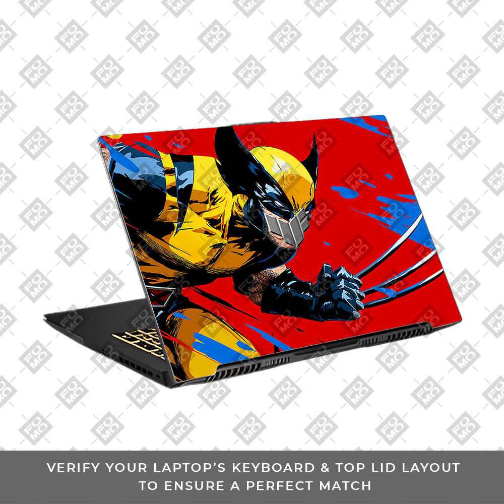Adamantium Rage Asus TUF Gaming F17 FX707Z Laptop Skin