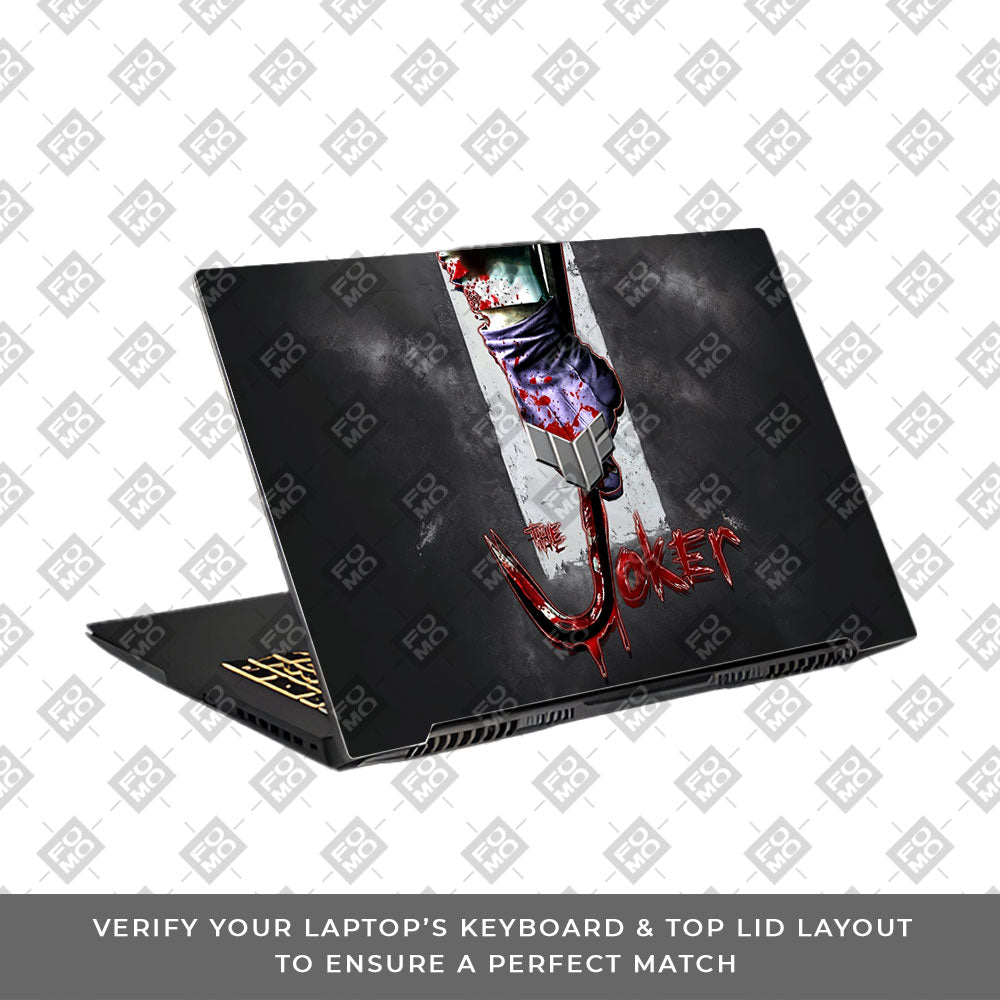 Bloodline of Joker Asus TUF Gaming F17 FX707Z Laptop Skin
