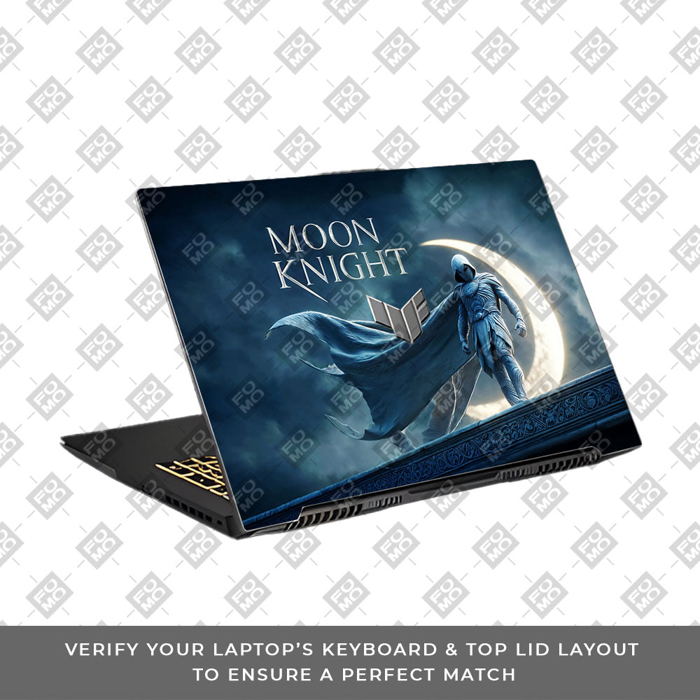 Moon Knight Lunar Vigil Asus TUF Gaming F17 FX707Z Laptop Skin