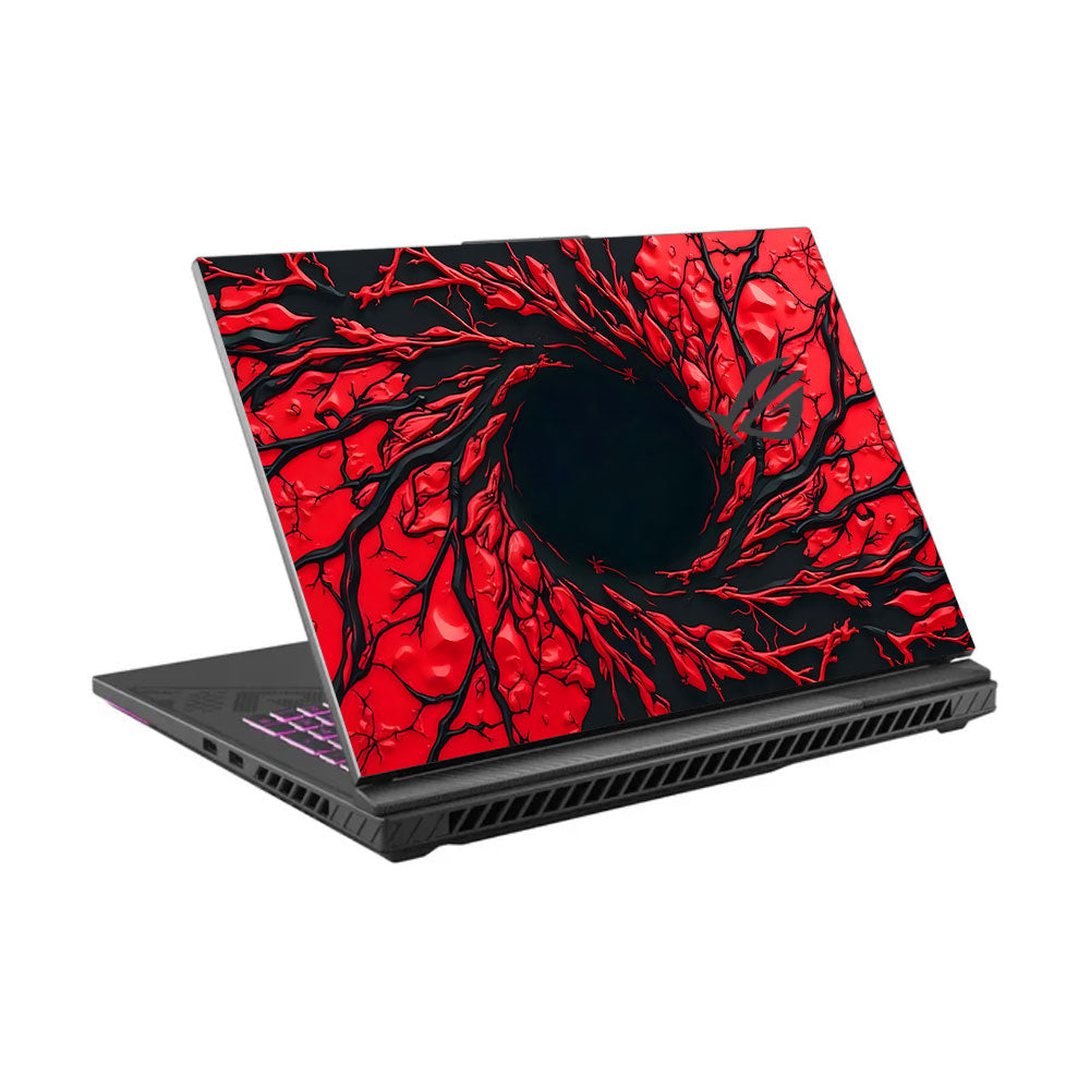 Spiderman Web Red Asus ROG Strix G16 G614J Laptop Skin