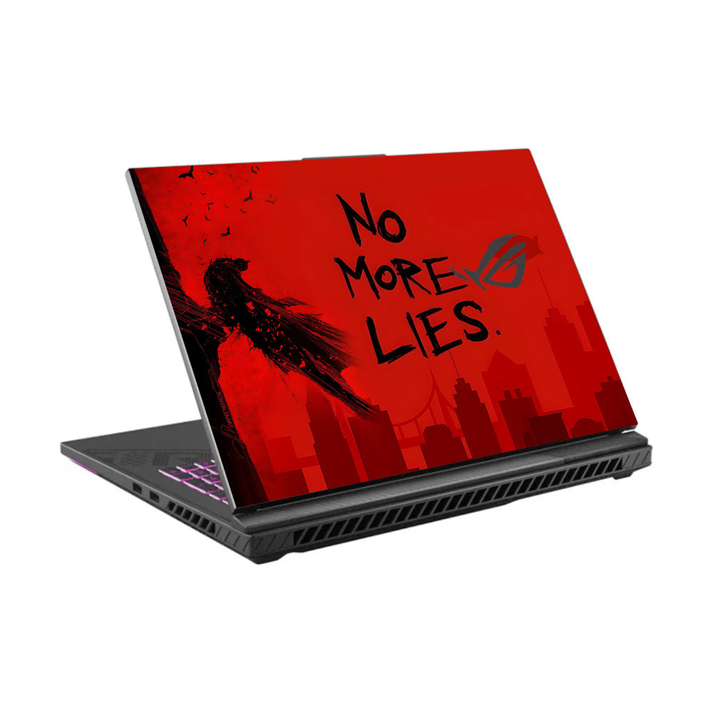 Batman No More Lies Asus ROG Strix G16 G614J Laptop Skin