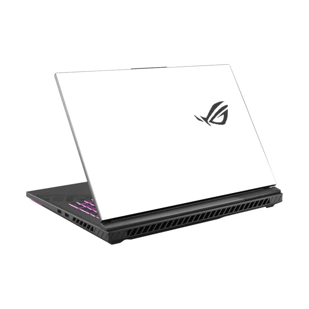 Textured White Asus ROG Strix G16 G614J Laptop Skin