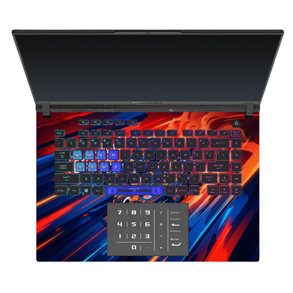 Red Bull Racing Velocity Asus ROG Strix G16 G614J Laptop Skin