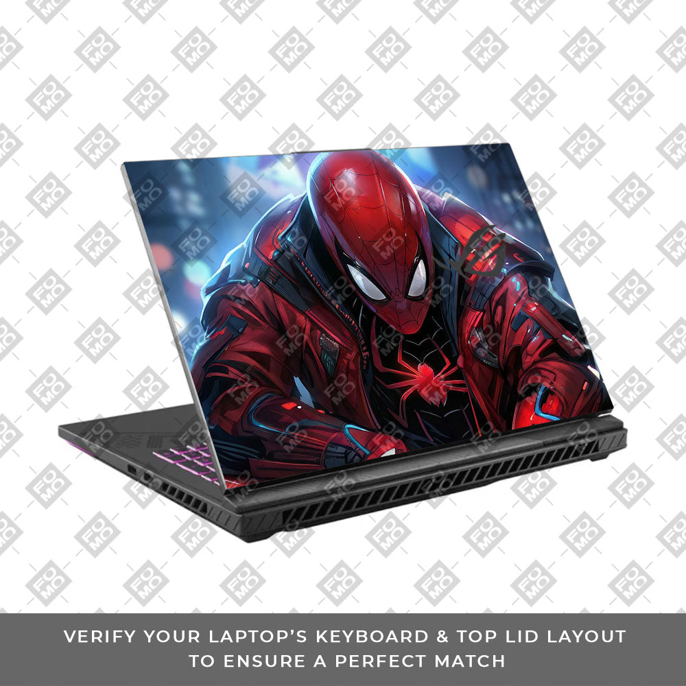 Spiderman Classic Asus ROG Strix G16 G614J Laptop Skin
