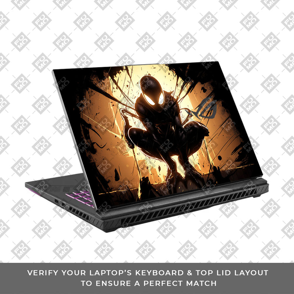 Shadow Spiderman Asus ROG Strix G16 G614J Laptop Skin