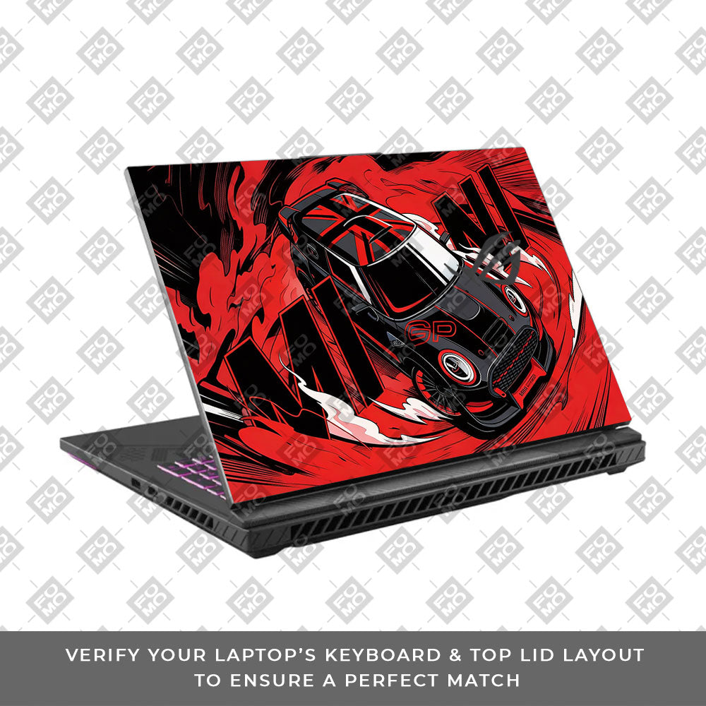 Mini Cooper Asus ROG Strix G16 G614J Laptop Skin
