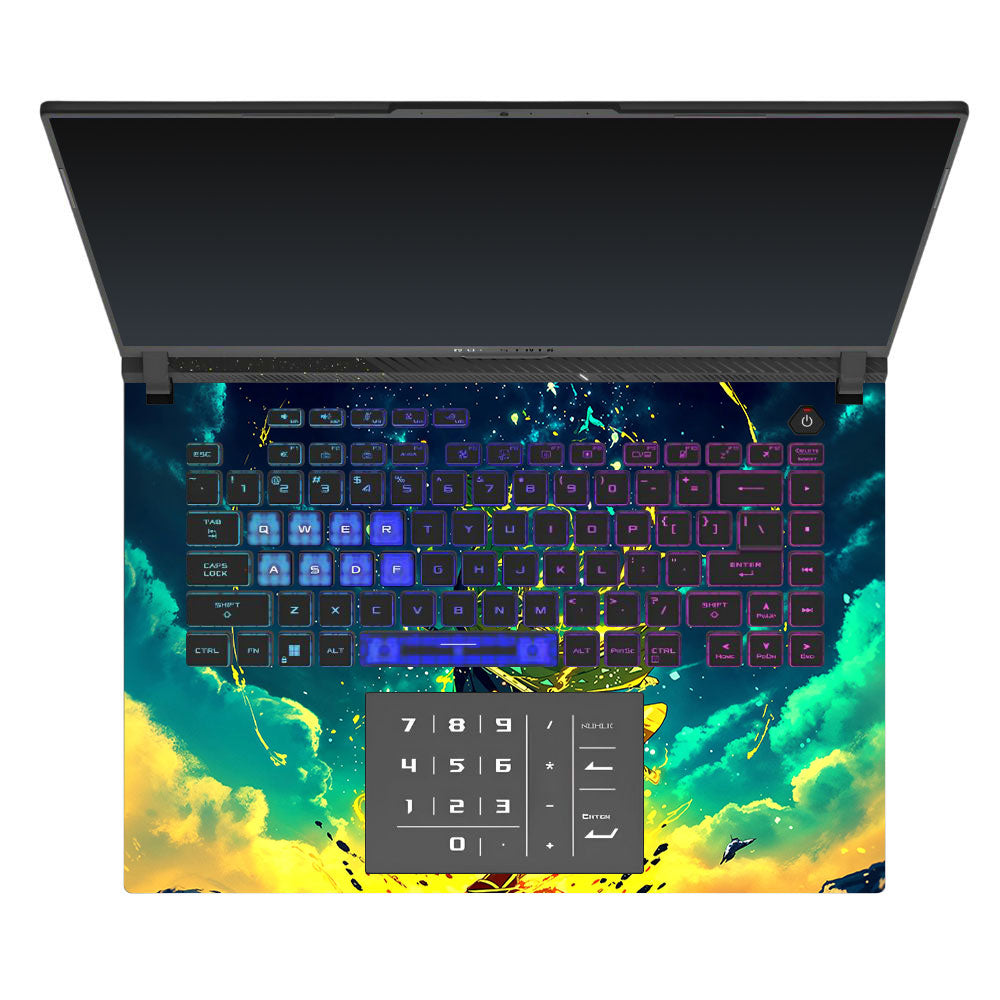 Zenitsu Thunder God Asus ROG Strix G16 G614J Laptop Skin
