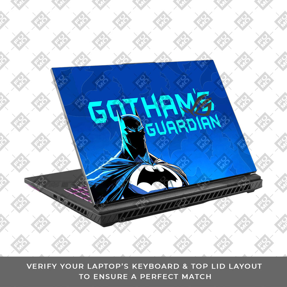 Gotham's Guardian Batman Asus ROG Strix G16 G614J Laptop Skin