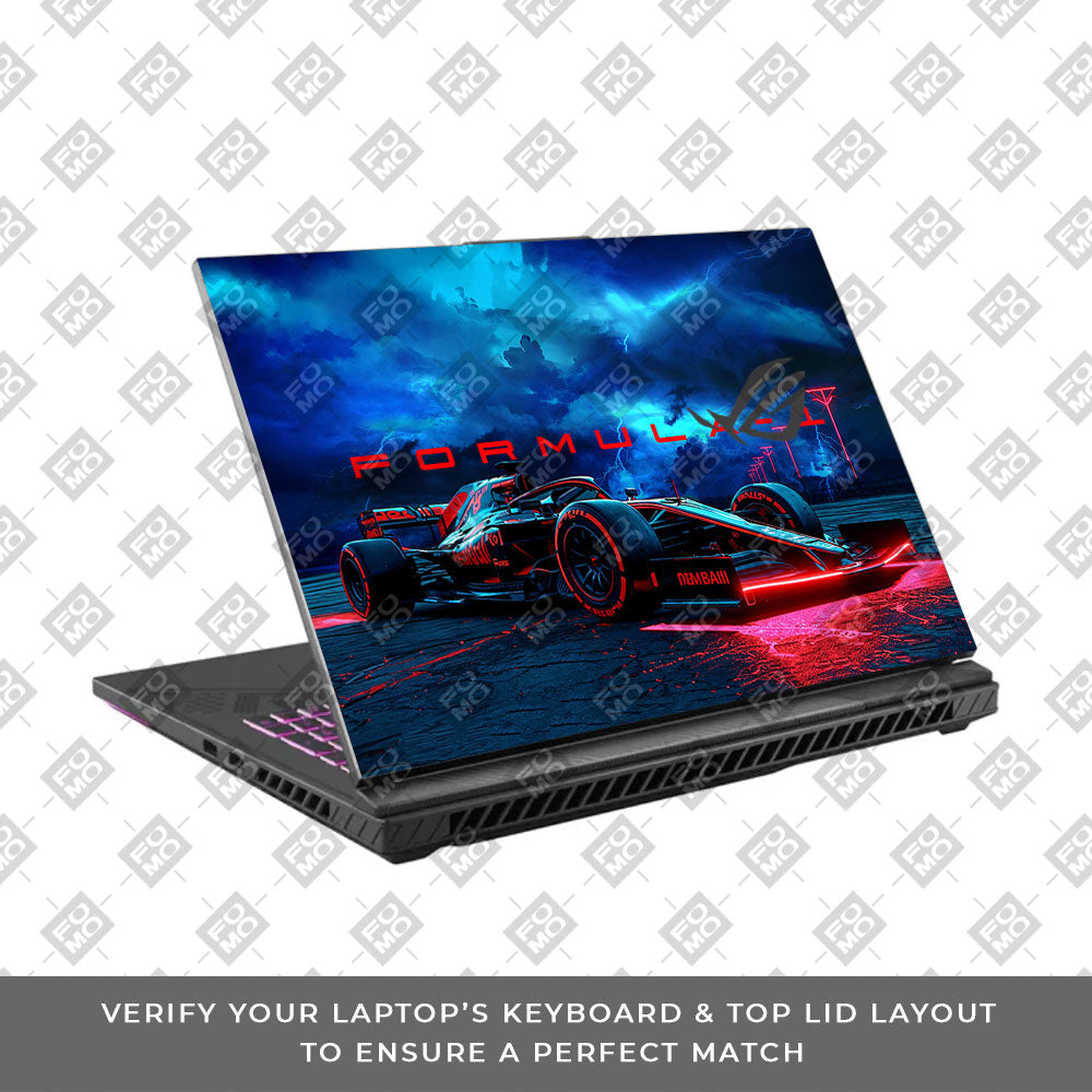 Fututristic Formula 1 Asus ROG Strix G16 G614J  Laptop Skin