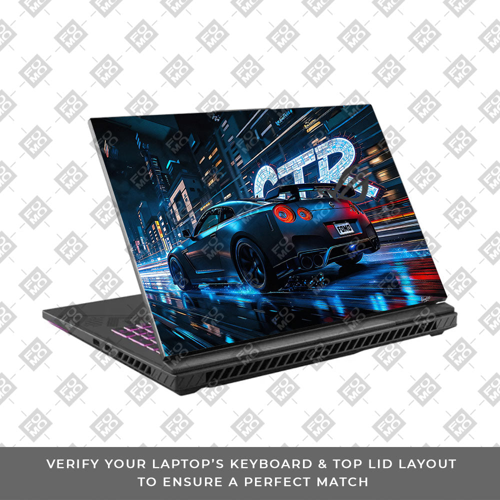 Neon GTR Nights Asus ROG Strix G16 G614J  Laptop Skin