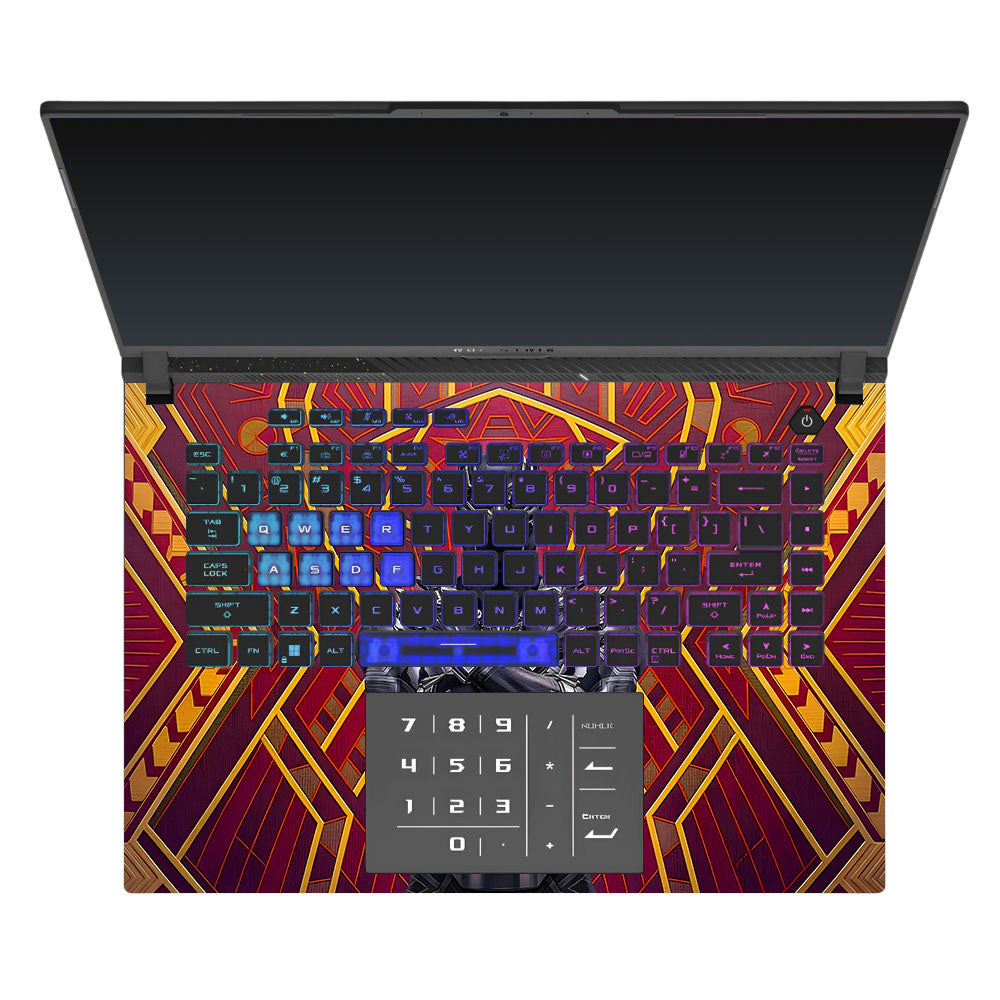 Wakanda Royal Power Asus ROG Strix G16 G614J 3D Laptop Skin