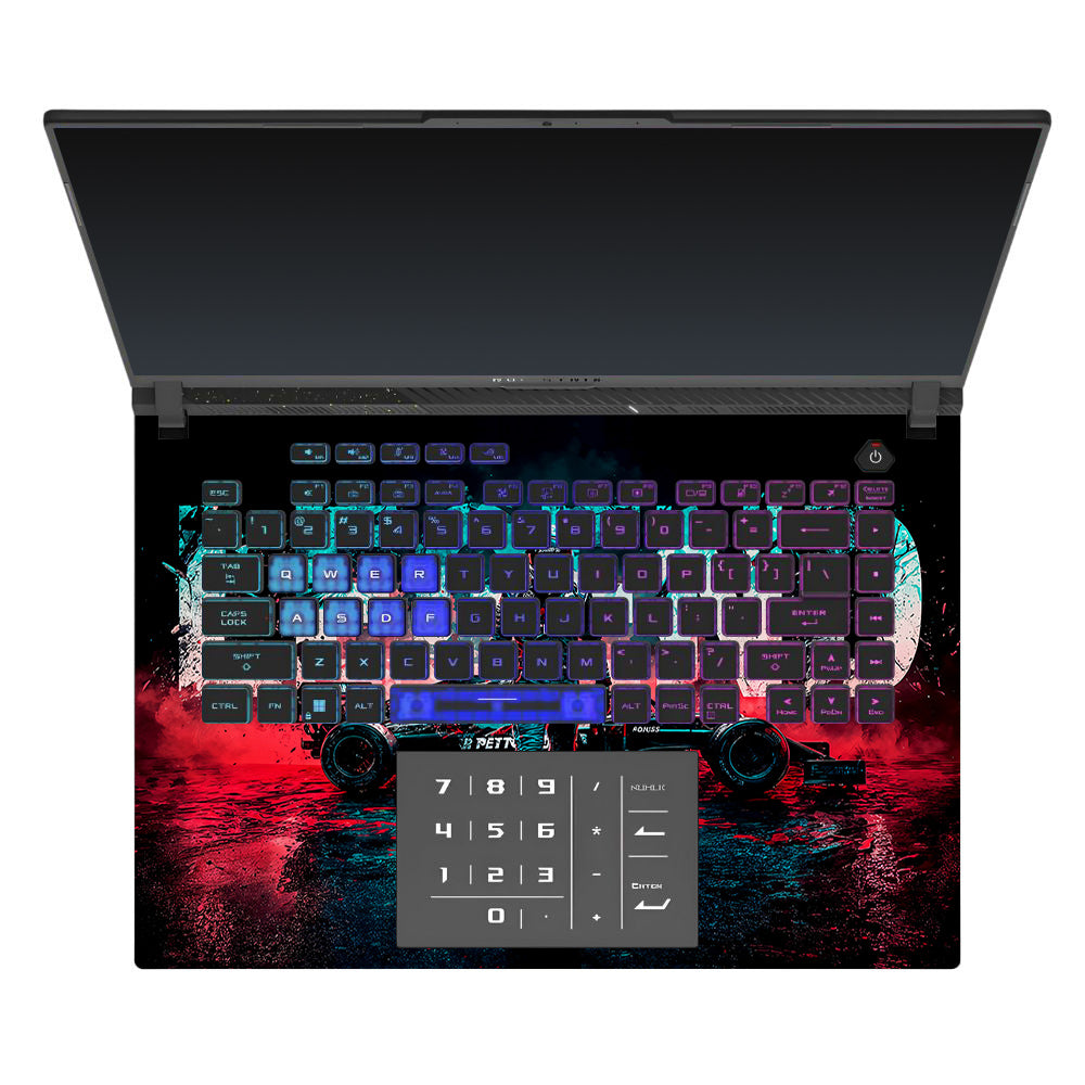 F1 Legend Racer Asus ROG Strix G16 G614J Laptop Skin