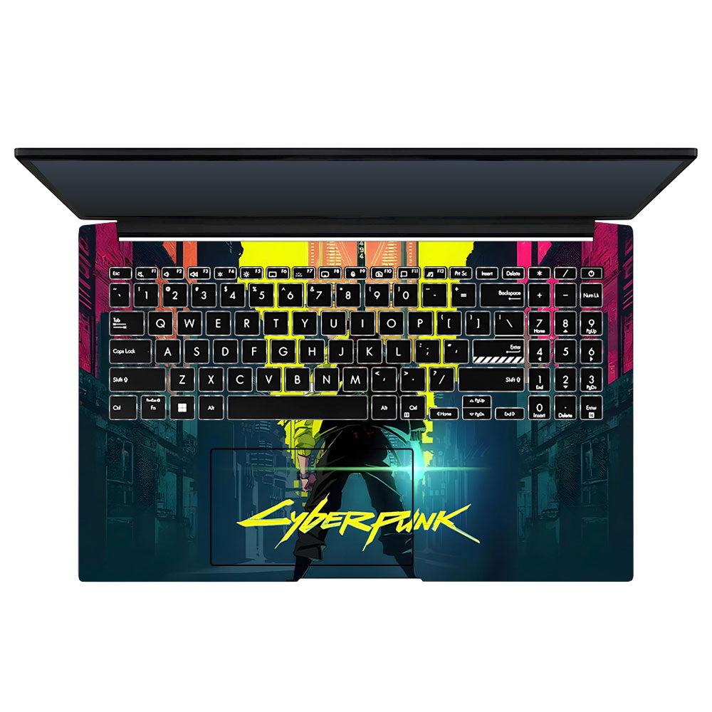 Cyberpunk Uprising Asus Vivobook Pro 15 M6500QC & M6500QH Laptop Skin