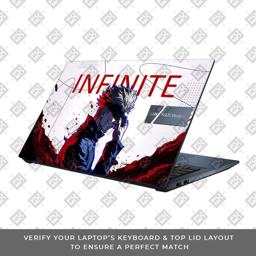 JJK Satoru Gojo Asus Vivobook Pro 15 M6500QC & M6500QH Laptop Skin