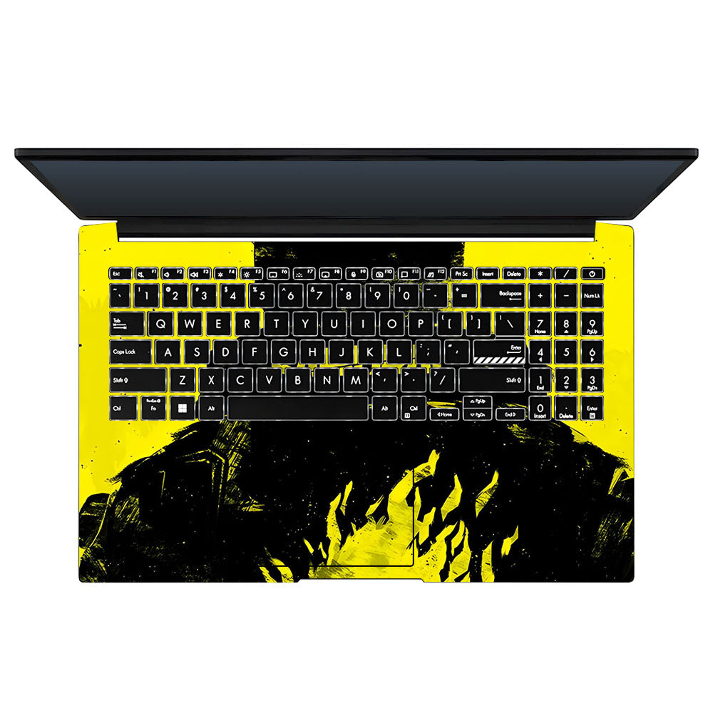 Backlit SAMURAI Jacket Asus Vivobook Pro 15 M6500QC & M6500QH Laptop Skin
