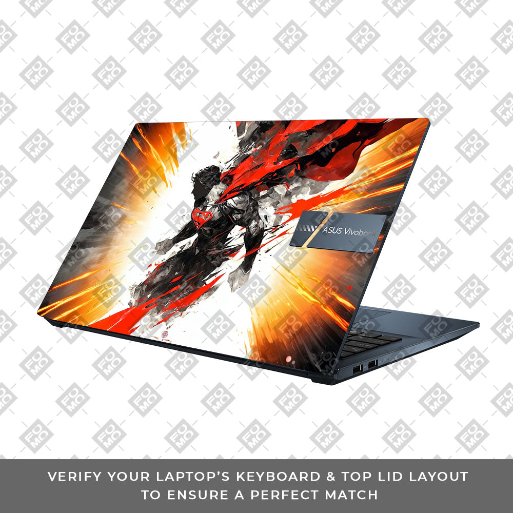 Superman Ascension Asus Vivobook Pro 15 M6500QC & M6500QH Laptop Skin