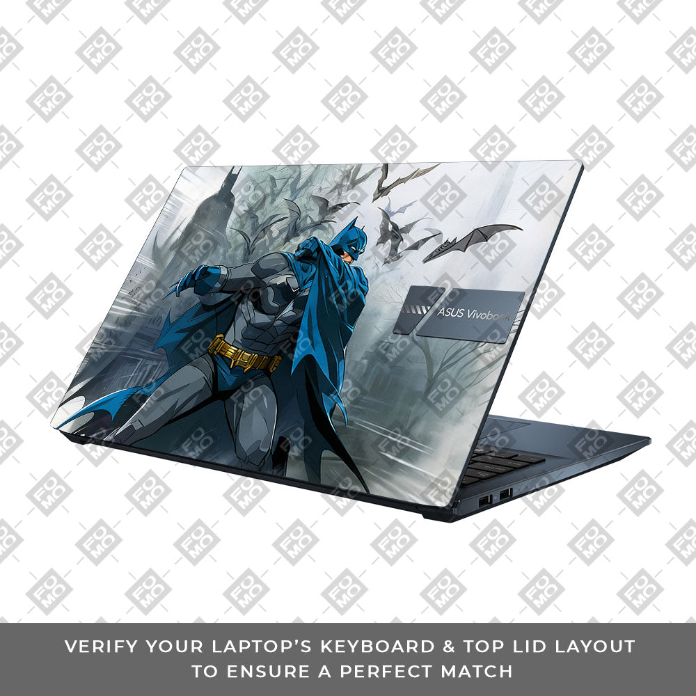 Shadow of Gotham Asus Vivobook Pro 15 M6500QC & M6500QH Laptop Skin