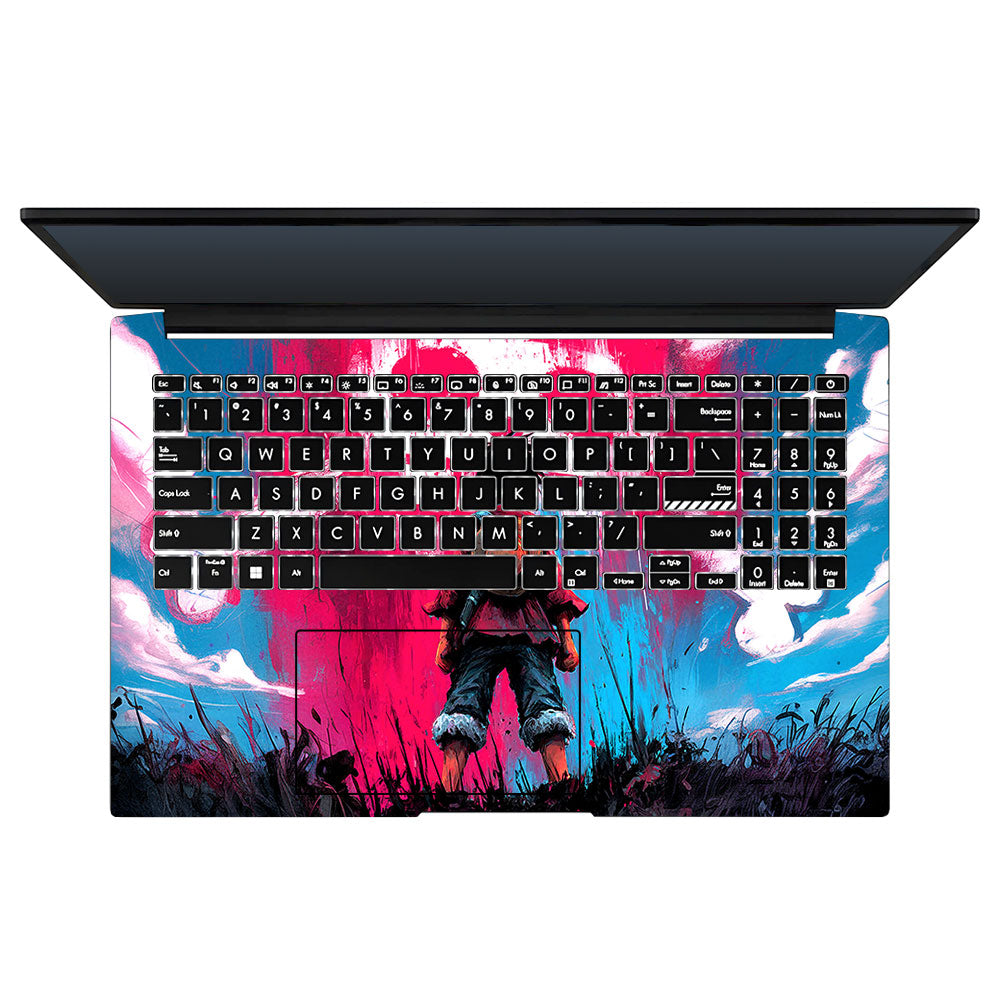 Straw Hat Graffiti One Piece Asus Vivobook Pro 15 M6500QC & M6500QH Laptop Skin