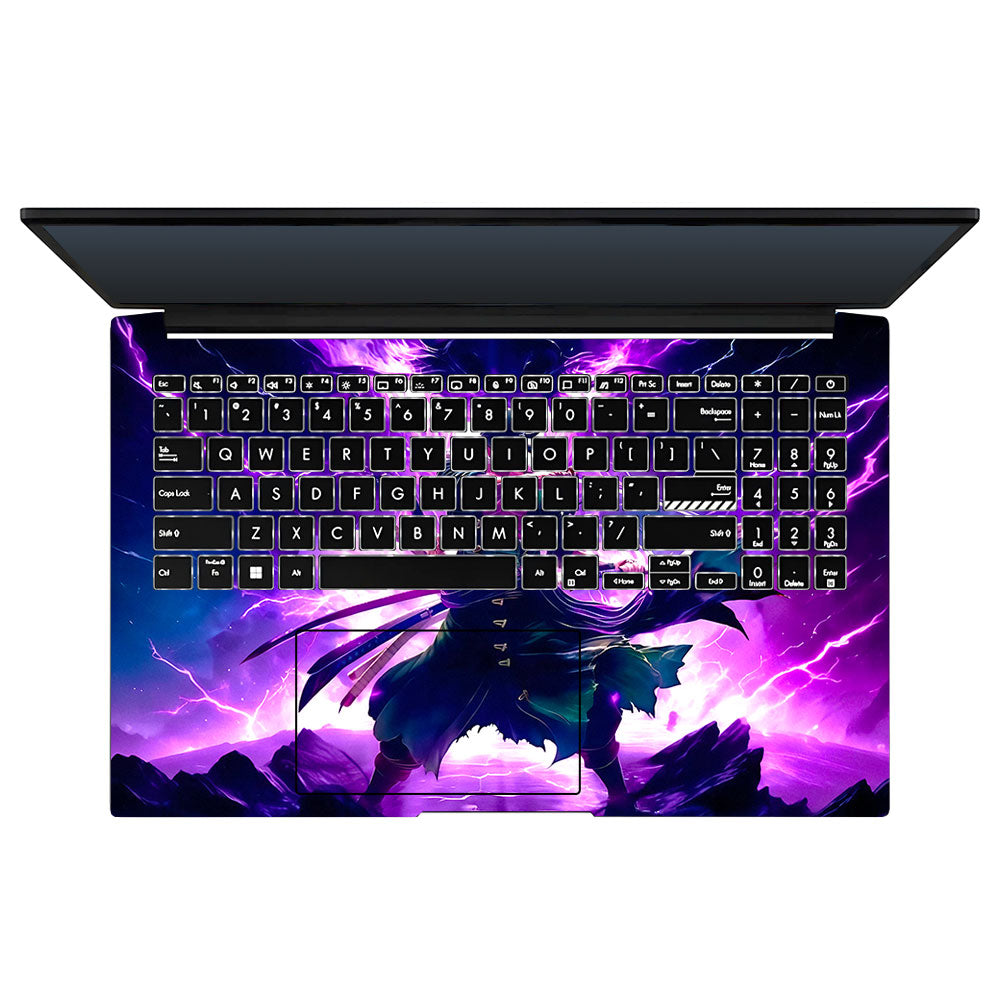 Roronoa Zoro Hell Mode Asus Vivobook Pro 15 M6500QC & M6500QH Laptop Skin