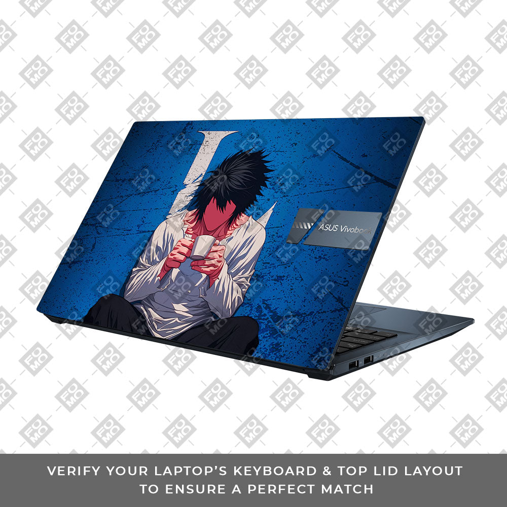 Death Note L Lawliet Asus Vivobook Pro 15 M6500QC & M6500QH Laptop Skin