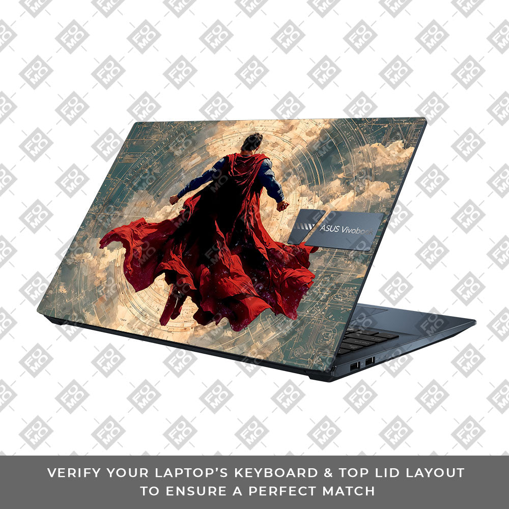 Superman Ascends Asus Vivobook Pro 15 M6500QC & M6500QH Laptop Skin