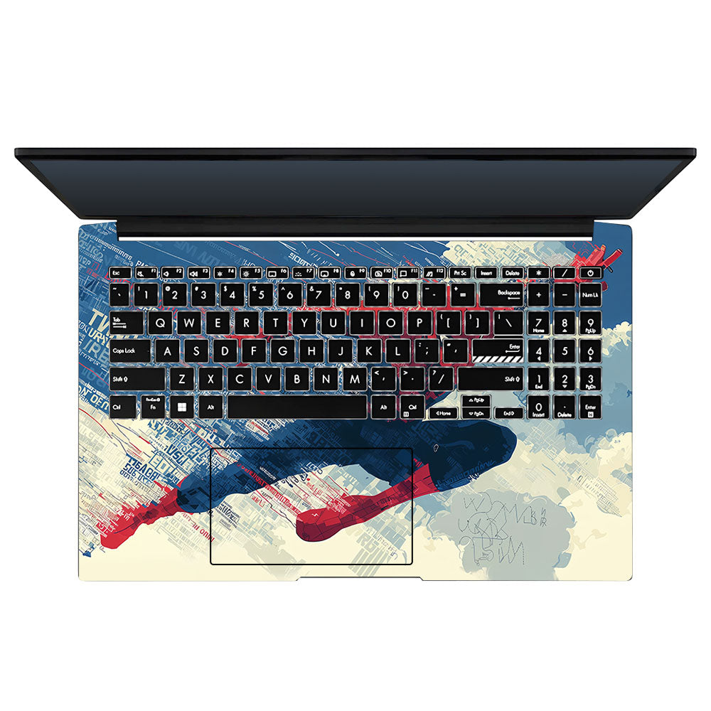 Spiderman Velocity Asus Vivobook Pro 15 M6500QC & M6500QH Laptop Skin