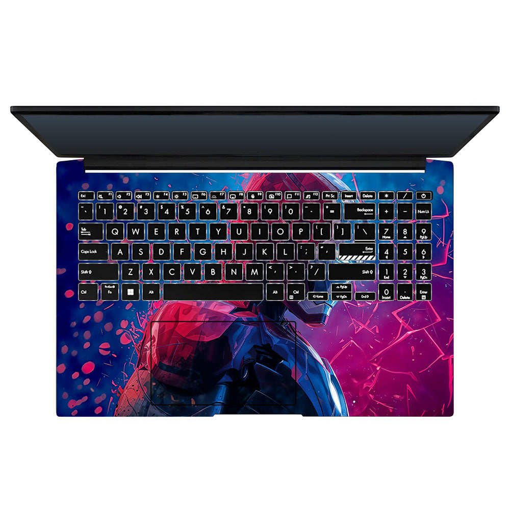Iron Man Neon Tech Asus Vivobook Pro 15 M6500QC & M6500QH Laptop Skin