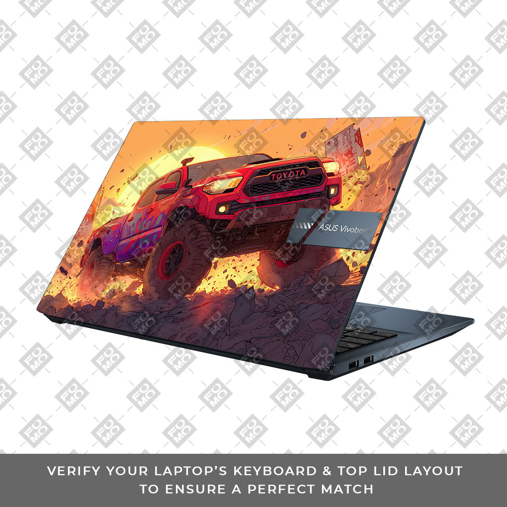 Toyota Off Road Beast Asus Vivobook Pro 15 M6500QC & M6500QH Laptop Skin