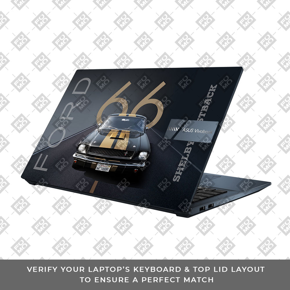 Shelby Mustang GT350H Asus Vivobook Pro 15 M6500QC & M6500QH Laptop Skin