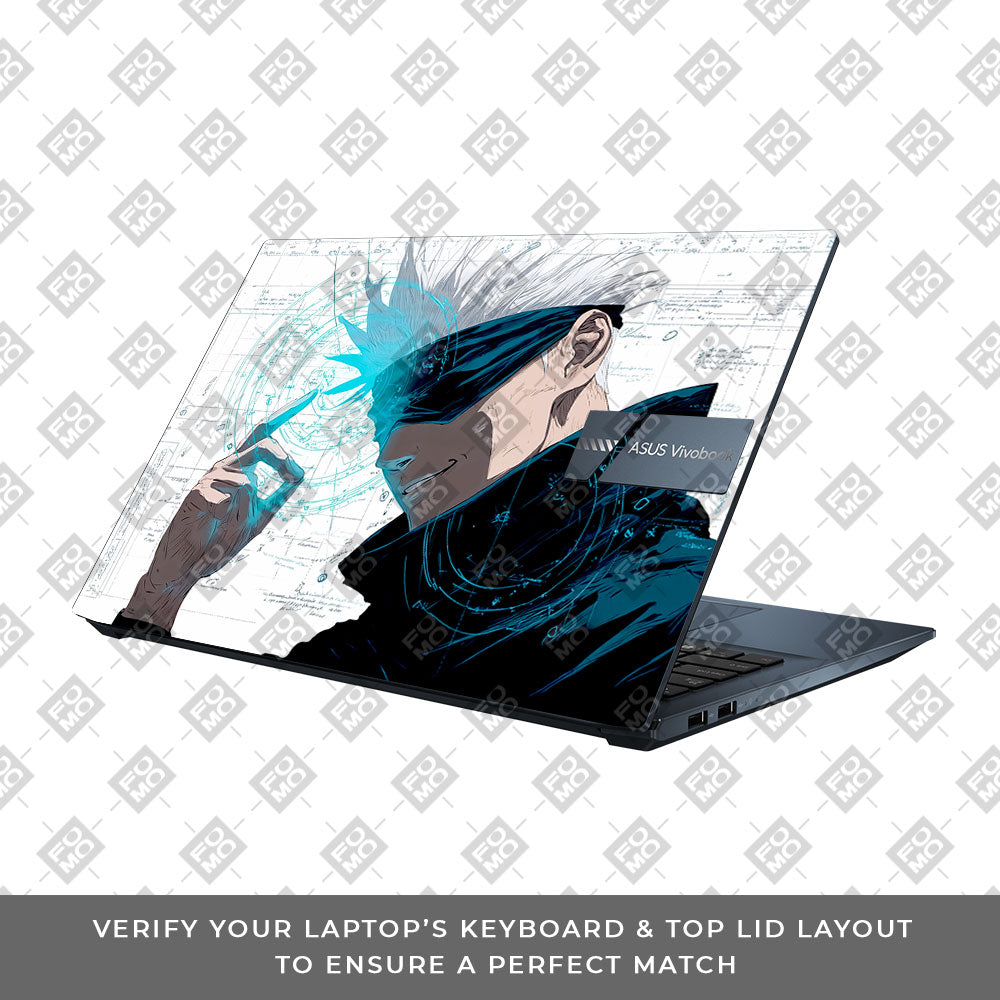 Gojo Satoru Power Asus Vivobook Pro 15 M6500QC & M6500QH Laptop Skin