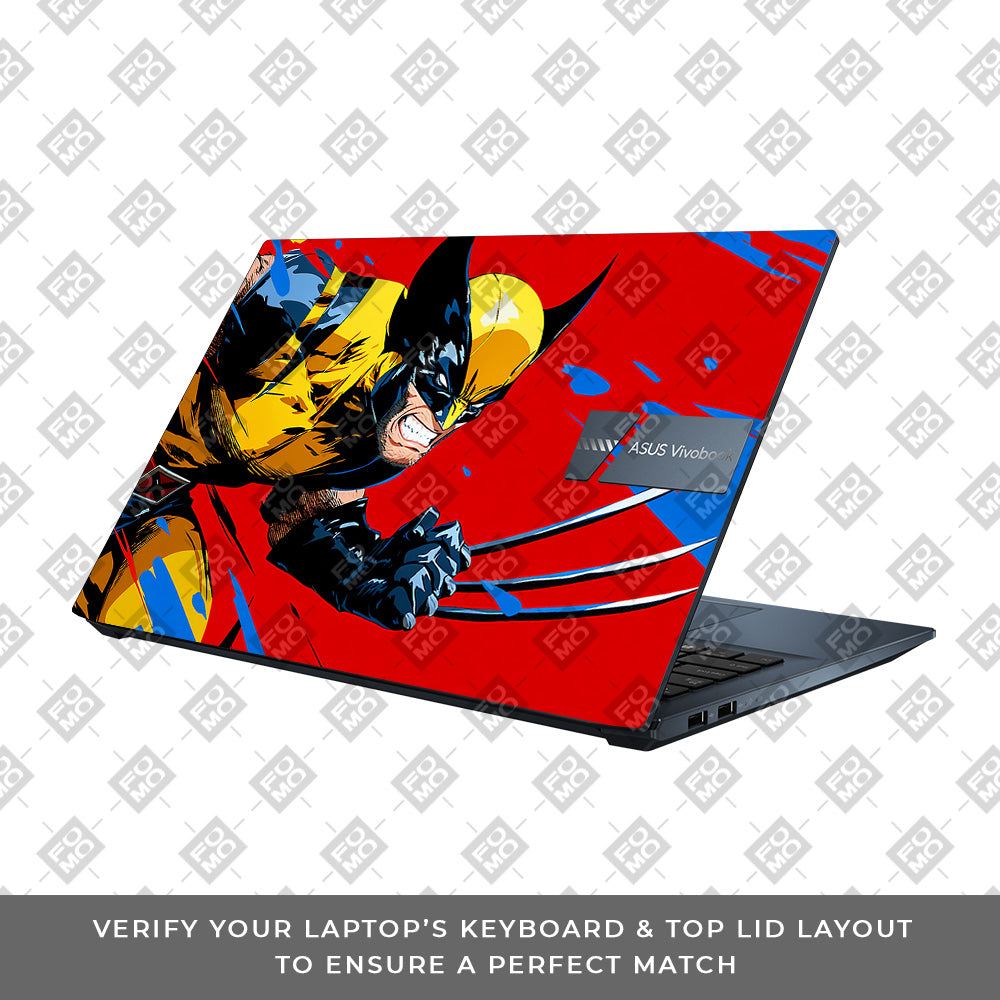 Adamantium Rage Asus Vivobook Pro 15 M6500QC & M6500QH Laptop Skin