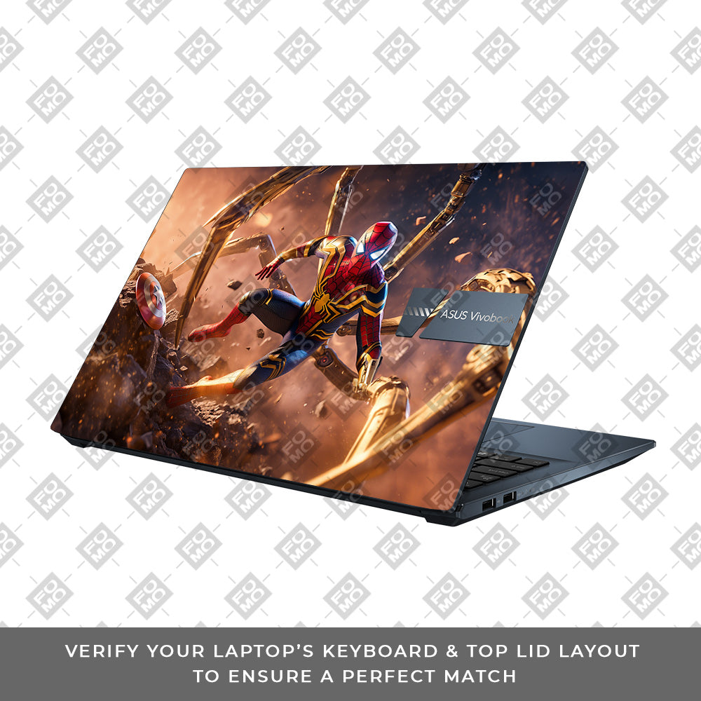 Spider Man Mech Arms Asus Vivobook Pro 15 M6500QC & M6500QH Laptop Skin