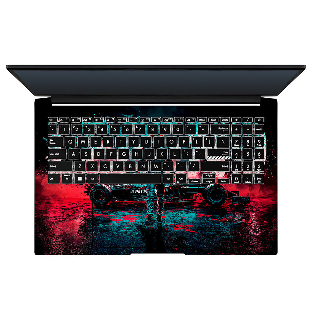 F1 Legend Racer Asus Vivobook Pro 15 M6500QC & M6500QH Laptop Skin