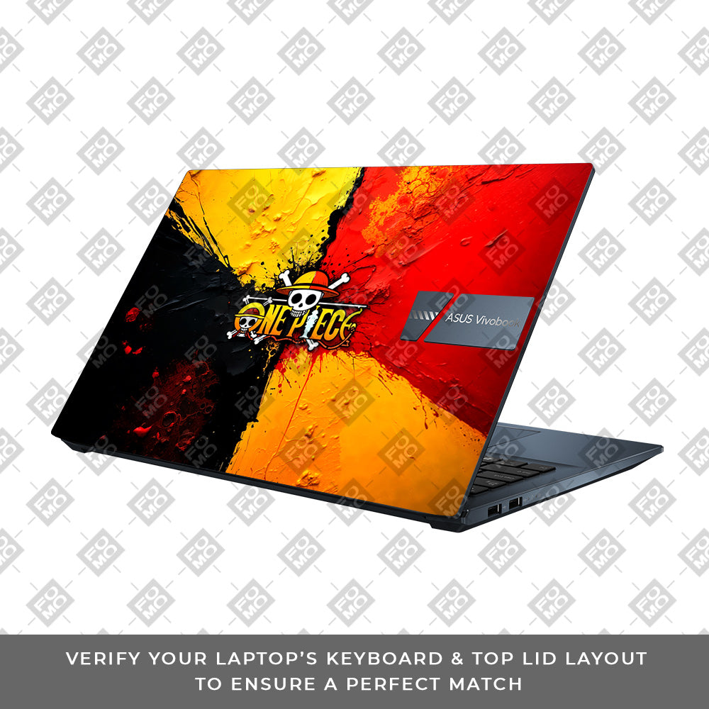 One Piece Paint Splash Asus Vivobook Pro 15 M6500QC & M6500QH Laptop Skin
