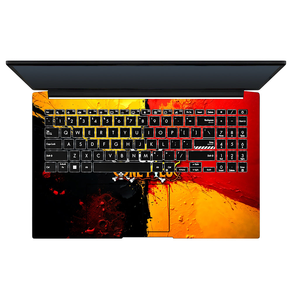 One Piece Paint Splash Asus Vivobook Pro 15 M6500QC & M6500QH Laptop Skin