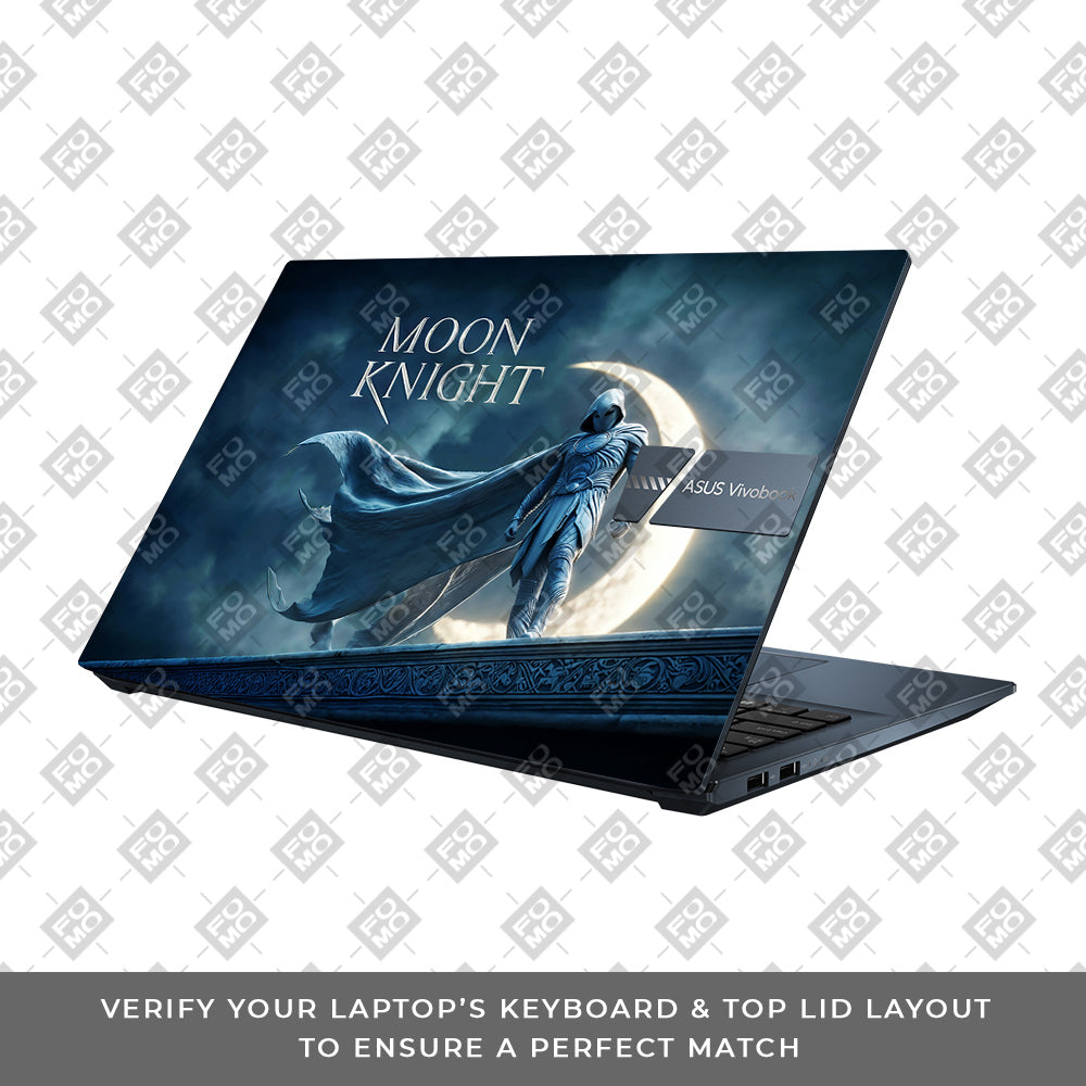 Moon Knight Lunar Vigil Asus Vivobook Pro 15 M6500QC & M6500QH Laptop Skin