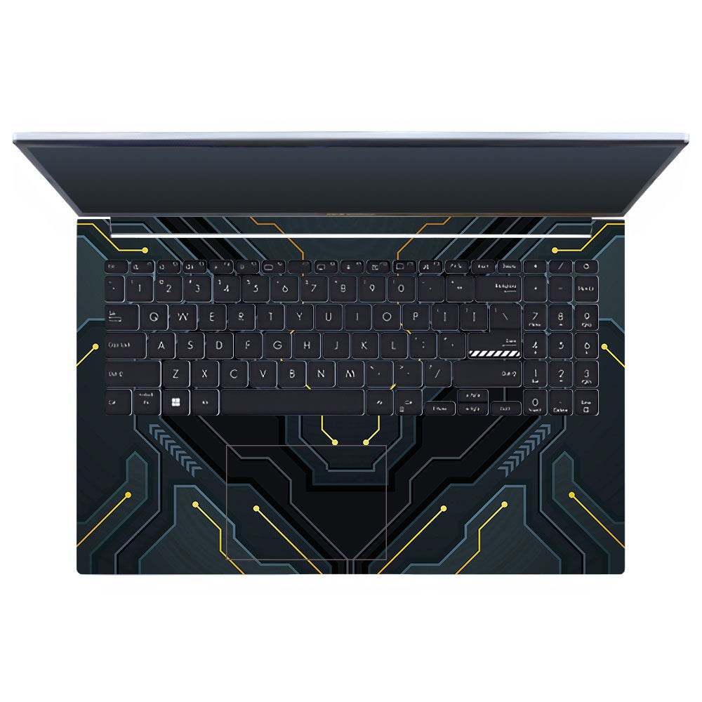 Futuristic Techno Asus Vivobook 15 X1502VA Laptop Skin